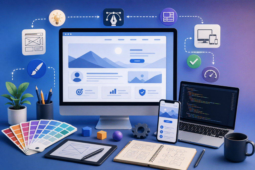 Complete Guide to Website Design 2026: 25 Chapters to Success